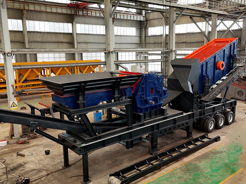 mobile crushing plant